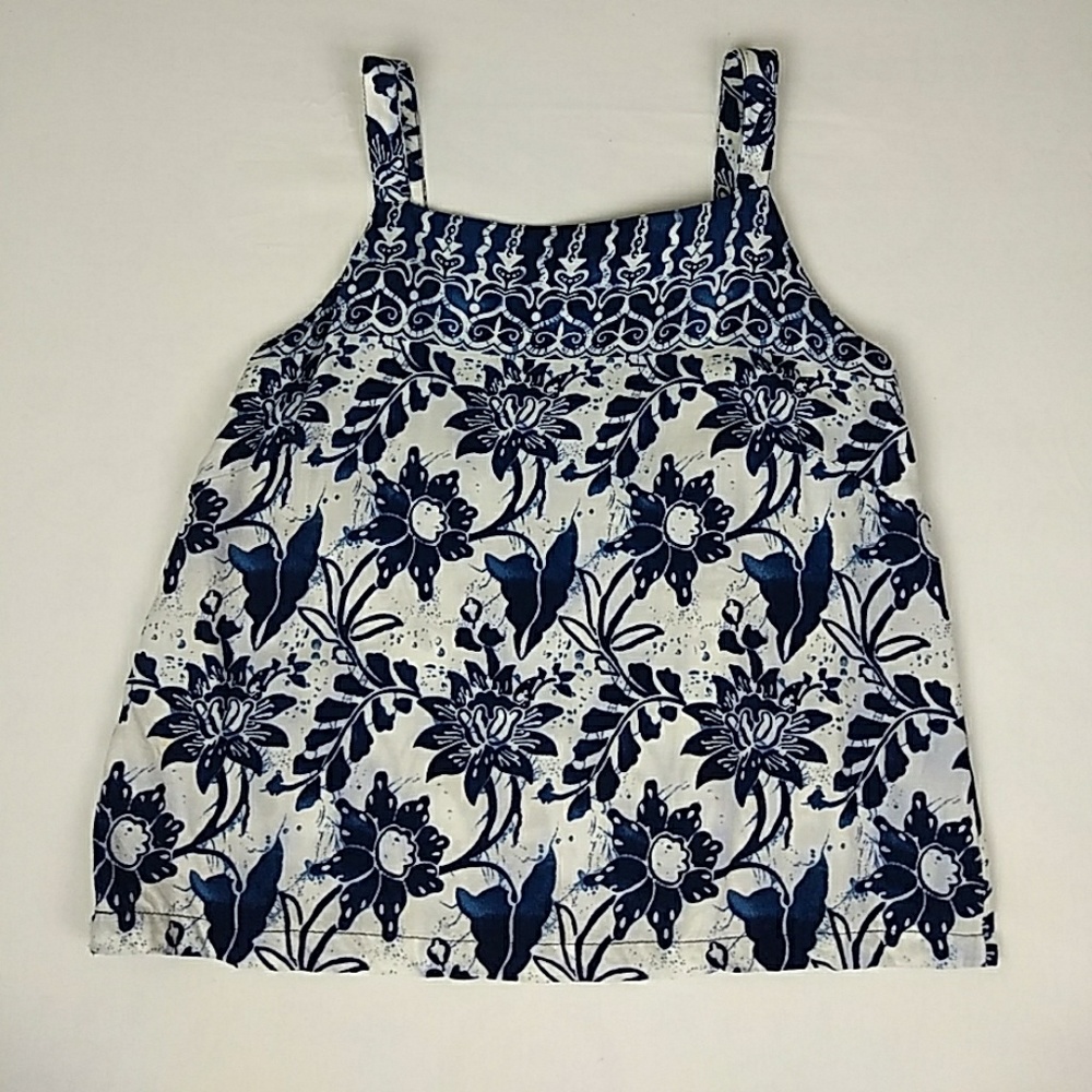 Globe Trotter Floral Print Camisole Top